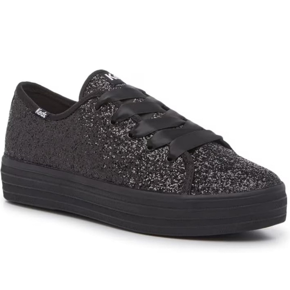 Keds Black Sparkle Sneakers for Women
